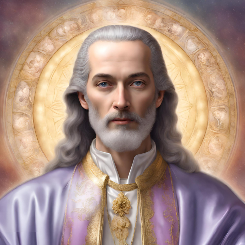 imagen de saint germain maestro espiritual ascendido