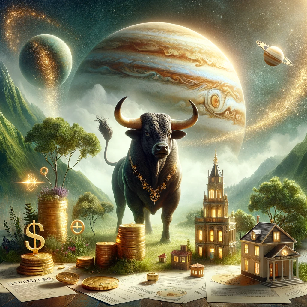 Financial Growth with Jupiter in Taurus