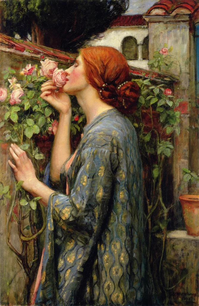 lady rowena The Soul of the Rose, John William Waterhouse